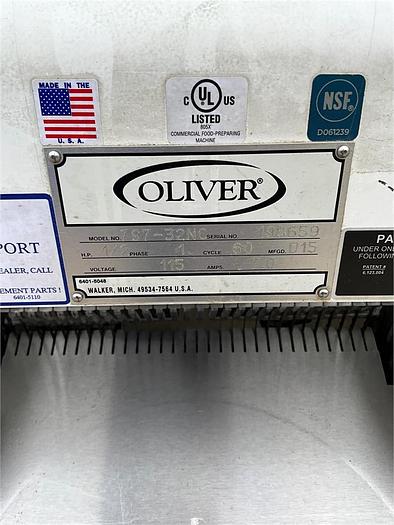 Refurbished Oliver gravity feed bread slicer - Model 797-NC  - 4 available