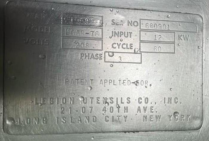 Used LegionTilting Electrical Skillet