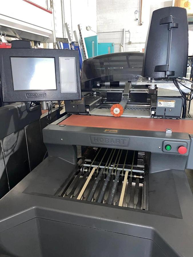 Used HOBART AUTOMATIC MEAT WRAPPING MACHINE MOD# AWS SUPER MARKET MEAT PACKAGING