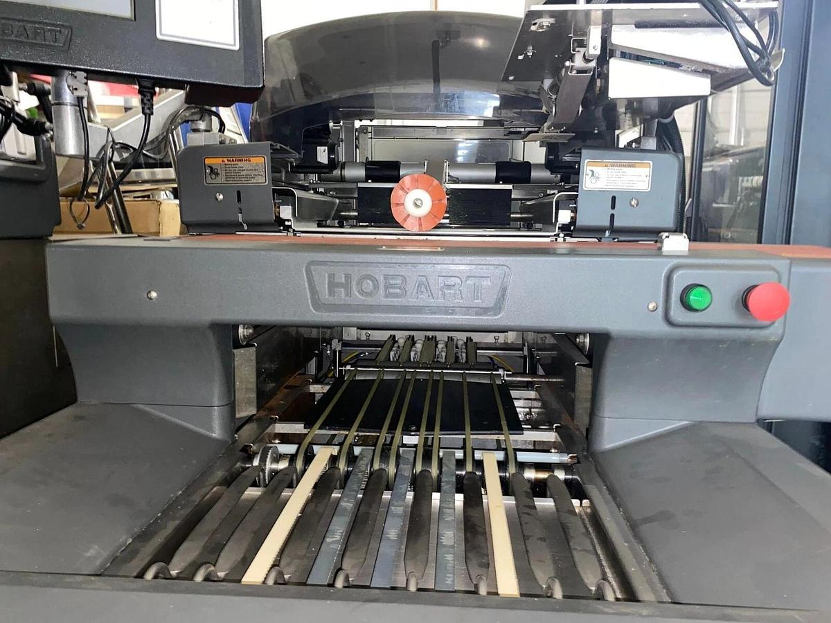 Used HOBART AUTOMATIC MEAT WRAPPING MACHINE MOD# AWS SUPER MARKET MEAT PACKAGING
