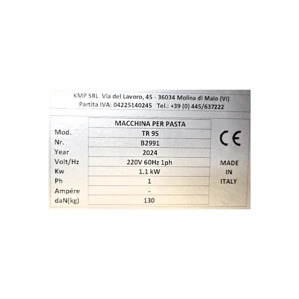 Used Omcan 13397 Pasta Extruder