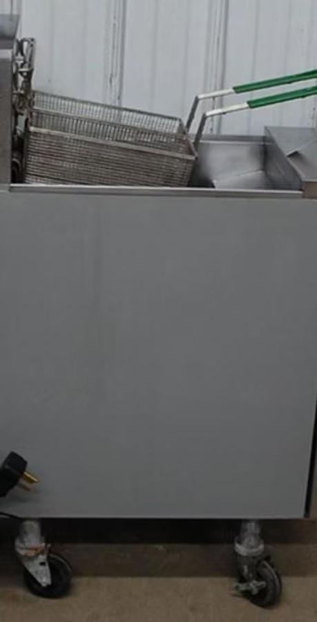 Used Frymaster RE114SD Stainless Steel Electric Fryer
