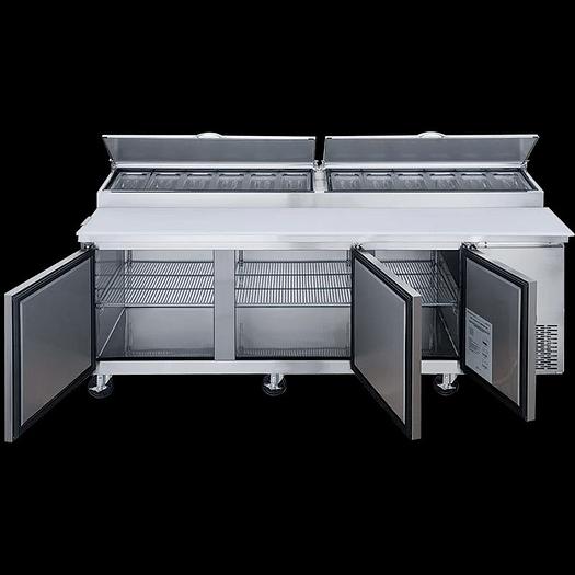 92″ Pizza Prep Tables SKU: NPT-092-PI