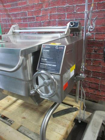 Used Groen 40-Gallon Commercial Gas Tilting Skillet/Braising Pan