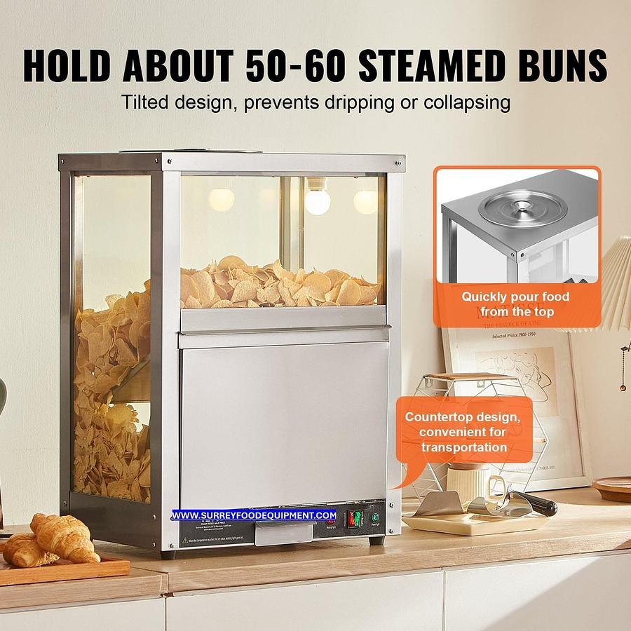 Nacho - peanut - popcorn - potato chips - display warmer