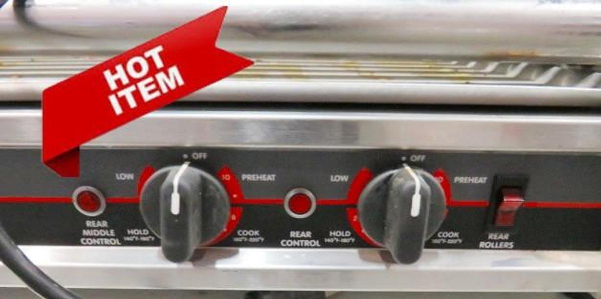 Used Nemco Hot Dog Roller -16 rollers