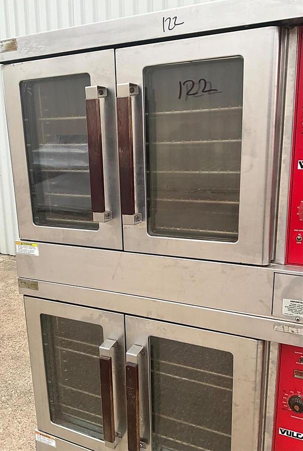Used Vulcan electric double convection oven - 3 AVAILABLE