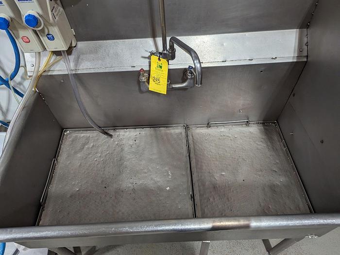 Refurbished Stainless Steel Pot Sink - cw faucet