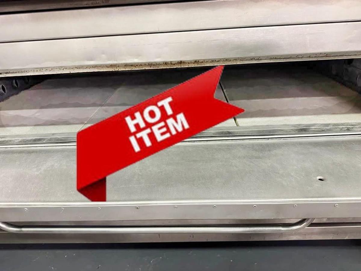 Used Bakers pride pizza ovens -Y600 FORNO - GAS