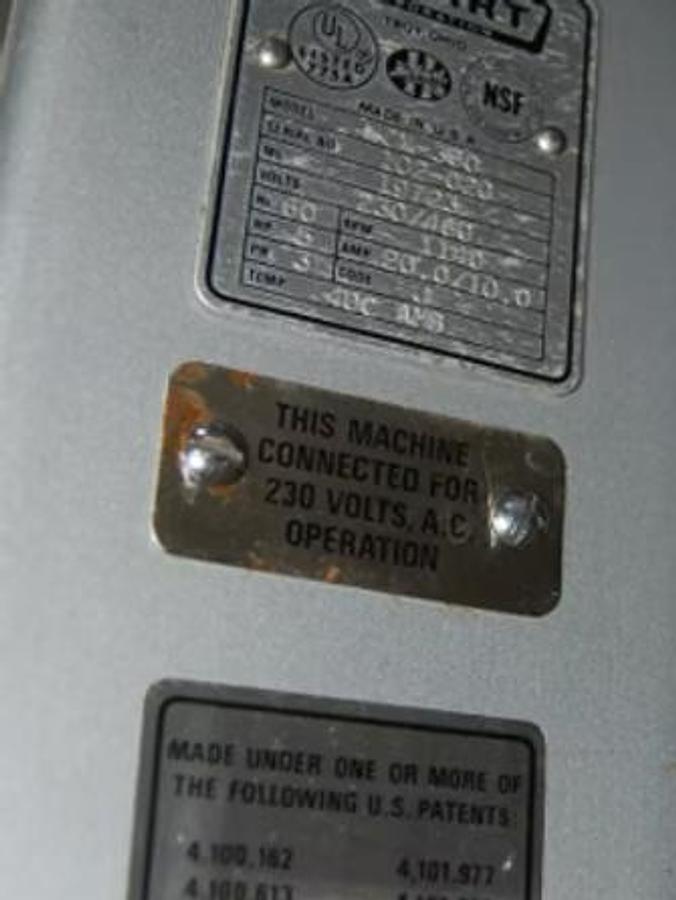 Used Hobart HCM-300 30 Qt Vertical Cutter Mixer