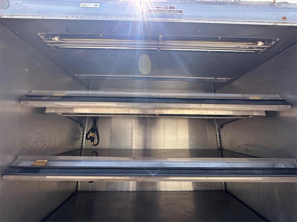 Used Custom Deli 3-Tier Heated Display Case