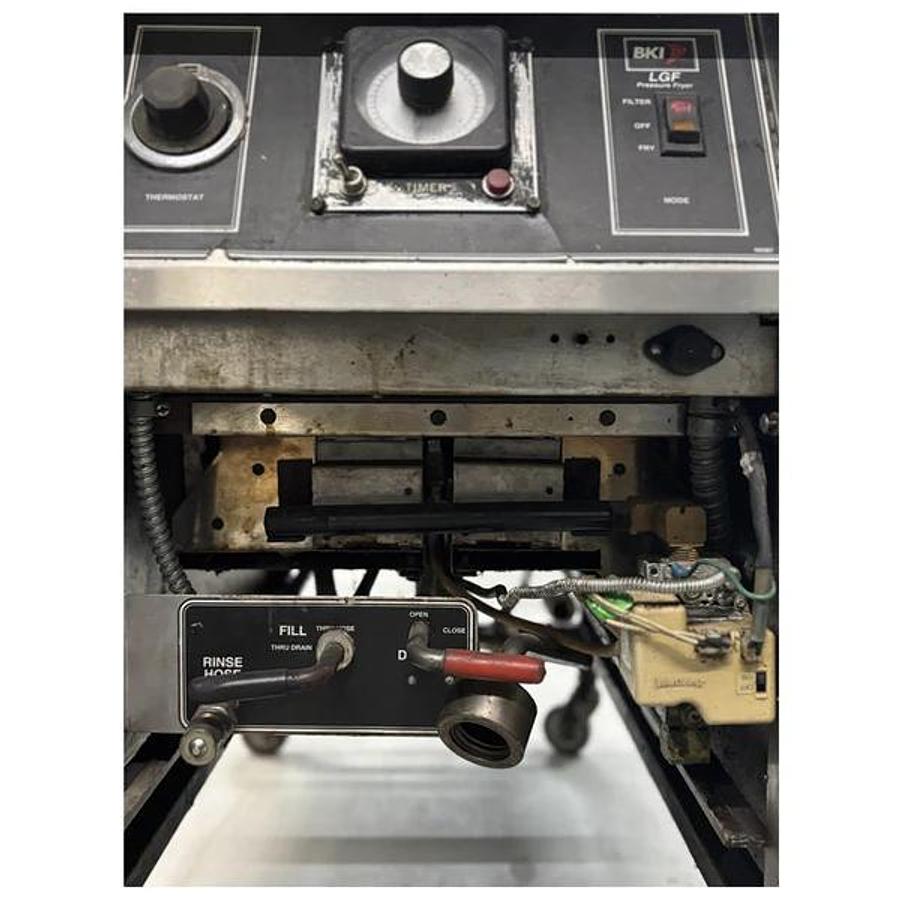 Used BKI Pressure Fryer Natural Gas