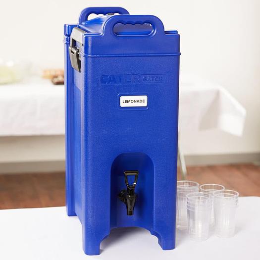 5 Gallon Green Insulated Beverage Dispenser - 6 colors