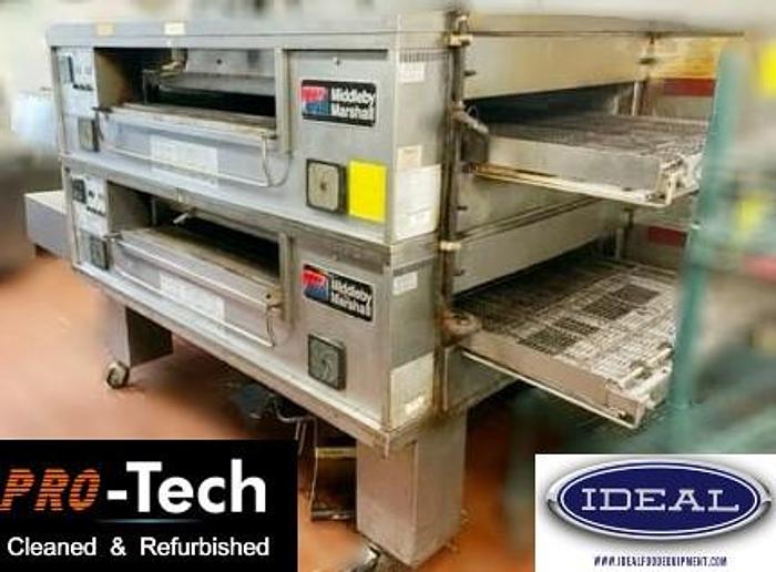 Used Middleby Marshall PS570G  Gas Double Deck Conveyor Pizza Oven **Belt Width 32"**
