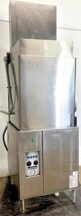 Used CHAMPION MODEL DH500T"COMMERCIAL HIGH TEMP VENTLESS DISHWASHER - 280/240V,3PH