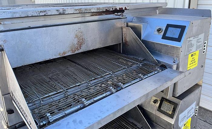 Refurbished 2019 Middleby Marshall gas conveyor oven -Model 638G - TRIPLE DECK