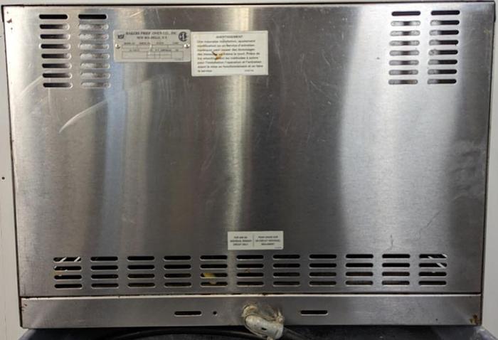 Used Bakers Pride P22S electric pizza oven
