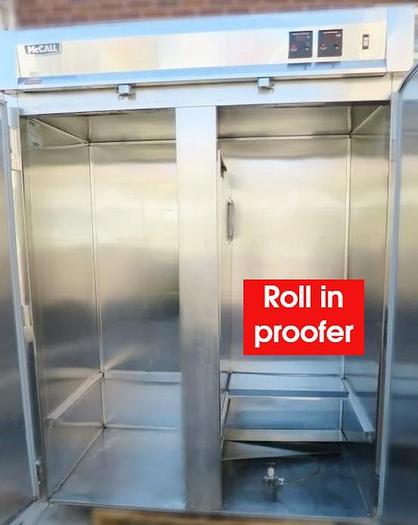 Refurbished McCall 2 door proofer - ROLL IN MODEL - P-5002