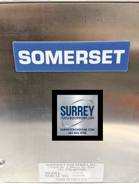 Used Somerset SPM-45 Commercial Pastry Machine - RARE USED ITEM