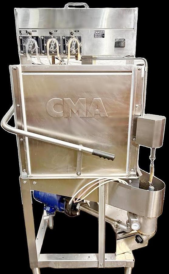Used CMA Low Temperature Upright Dishwasher - CORNER MODEL