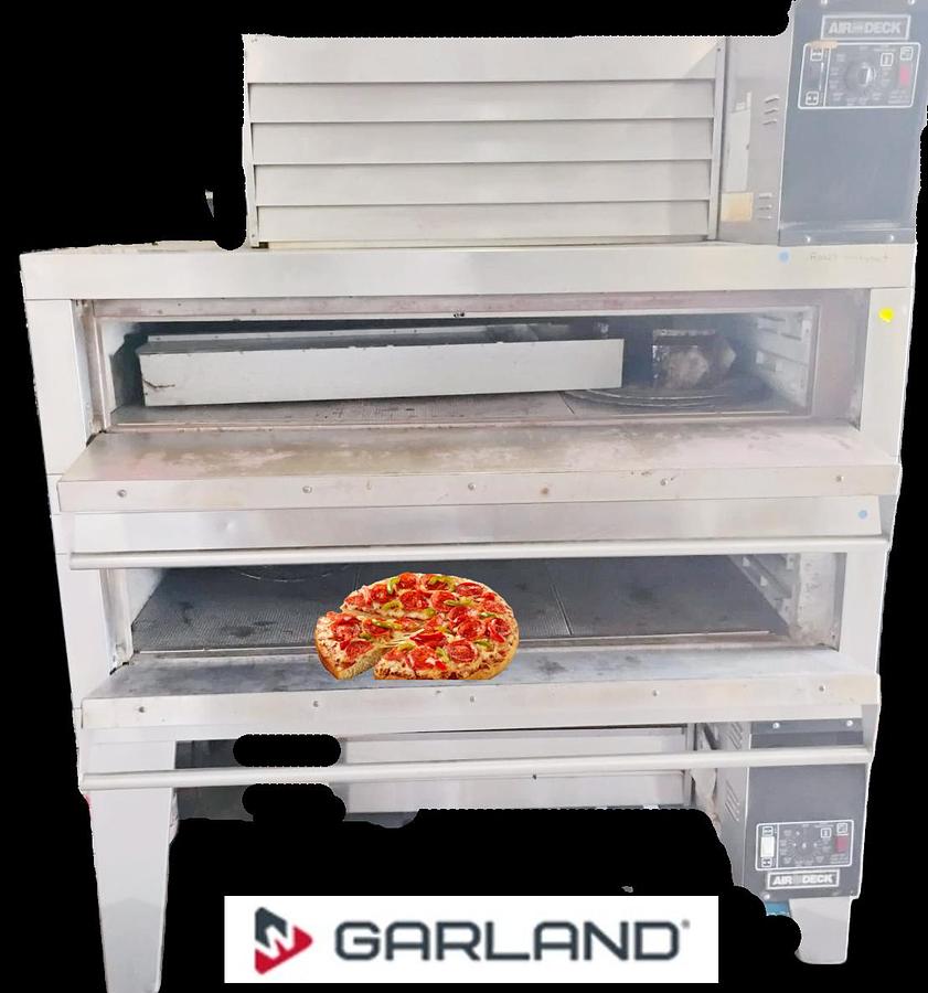 Used Garland air deck ovens 