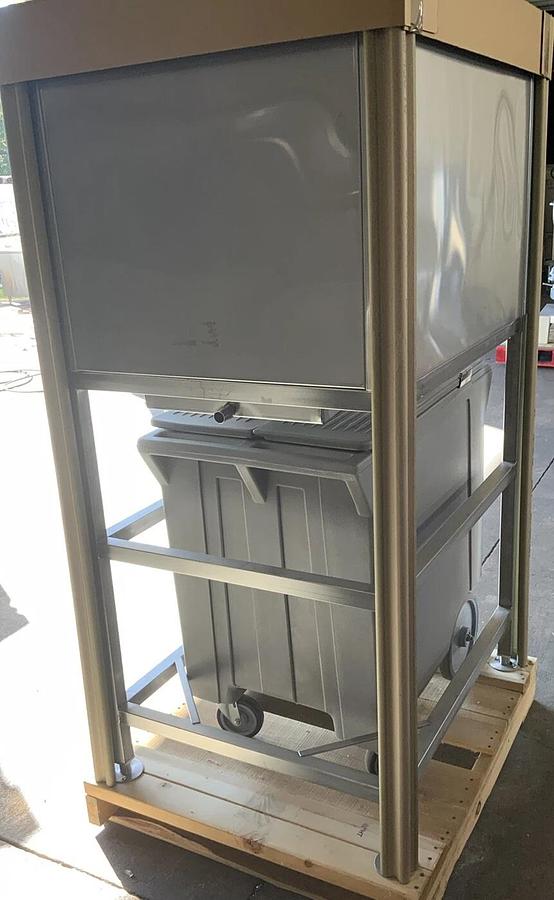 Used 2022 NEW KLOPPENBERG ICS-1 BIN ICE EXPRESS 1 BAY ICE STORAGE BIN - 500lb - BRAND NEW CLEARANCE ITEM