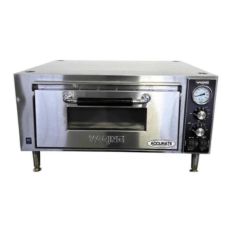 Used Waring WPO500C Single-Deck Pizza Oven - WARRANTY