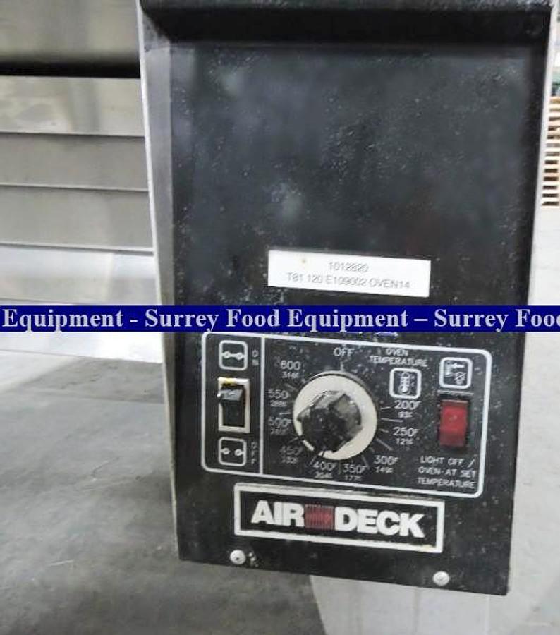 Used Garland G56PB Natural Gas Double Air Deck Pizza Ovens