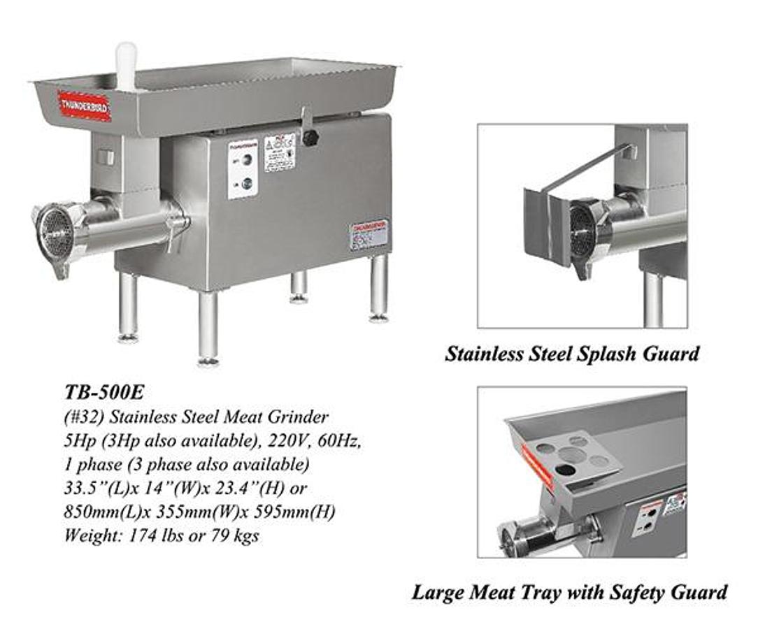 Used Meat Grinder TB-500E -No32