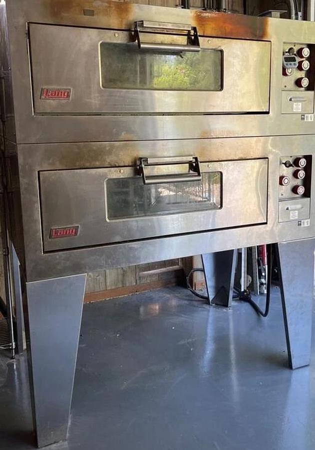 Used Lang D054B2 - Double Deck Oven (208V Phase 1 & 3) perfect for cottage bakery