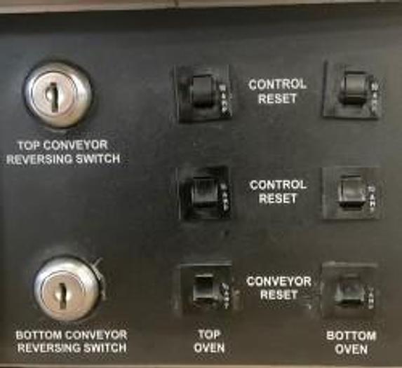 Used  CTX Infrared Conveyor Electric Countertop Oven Double 800 Degrees DZ33II