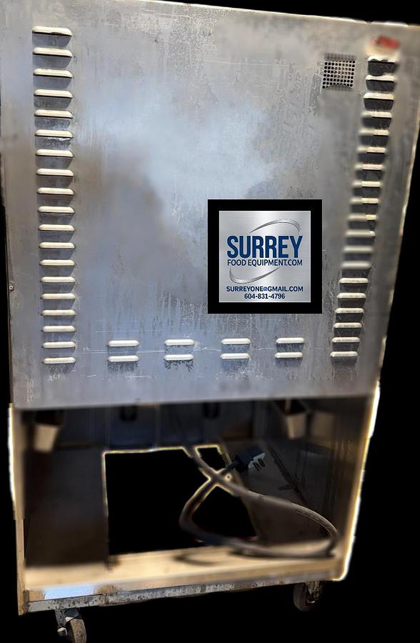 Used AutoFry MTI-40E -  6.0 Gallon Double Basket Mobile Automatic Ventless Fryer 240v/3p
