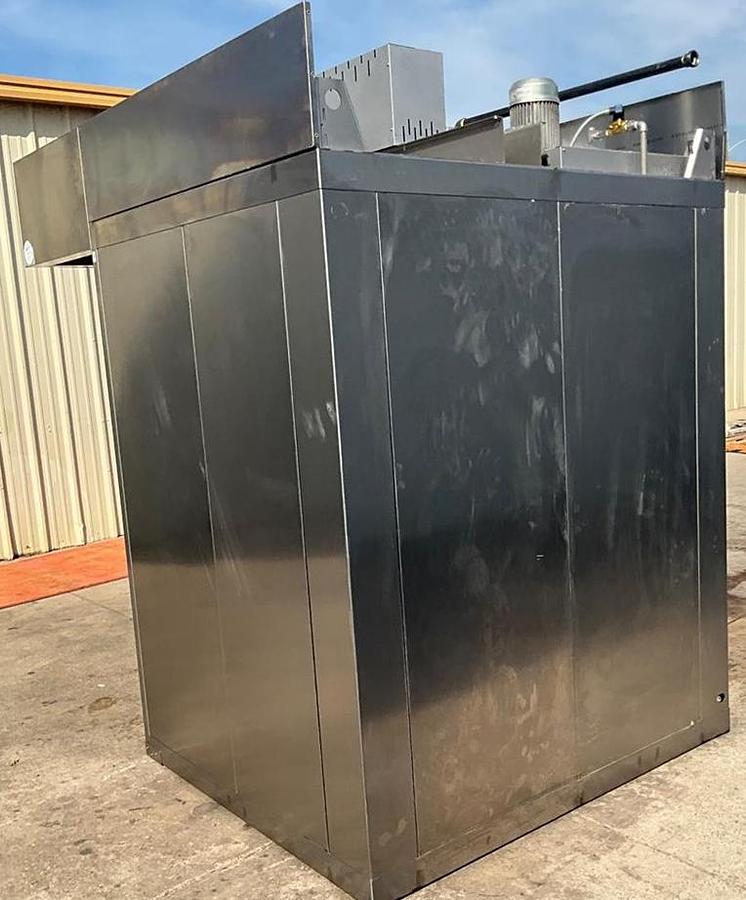 Used Baxter gas double rack oven