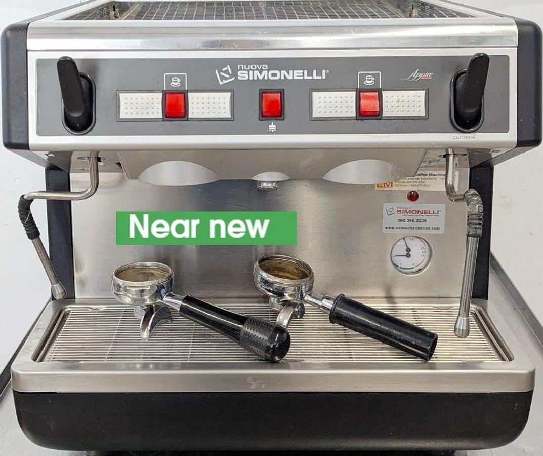 Used Nuova Simonelli APPIA 2 Group Semi-Automatic Espresso Machine