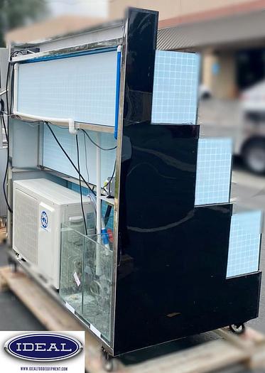 3 tier seafood tanks - crab - lobster - mussels -oysters etc. 9 compartments