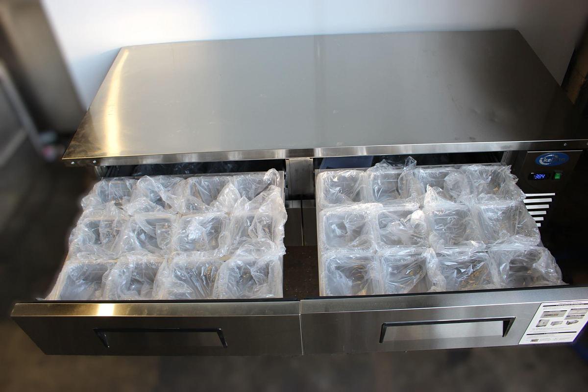 Used  Kalifon Chef Base - Scratch & Dent - Model KAR-72B - 72.75" Wide  - SEE VIDEO