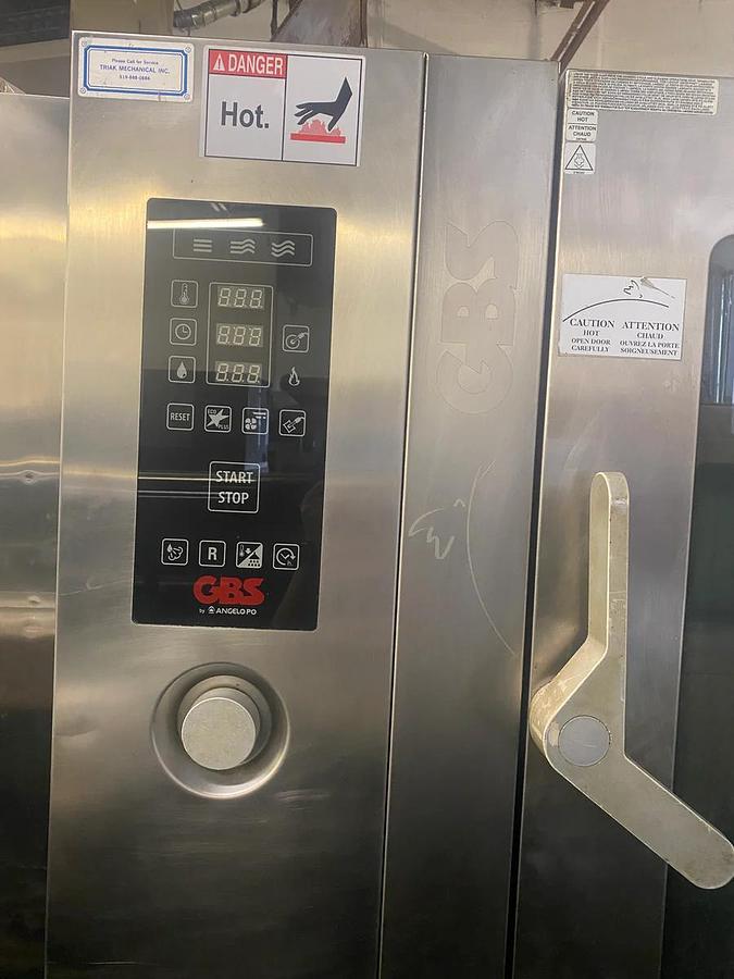 Used GBS by Angelo Po Gas  Combi Oven