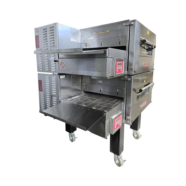 Used Blodgett SG2136G00024 Double Stacked Pizza Oven - Naural t Gas