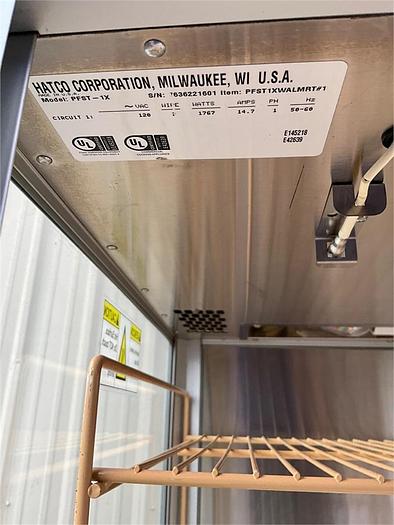 Refurbished Hatco heated holding food warmer display cabinet