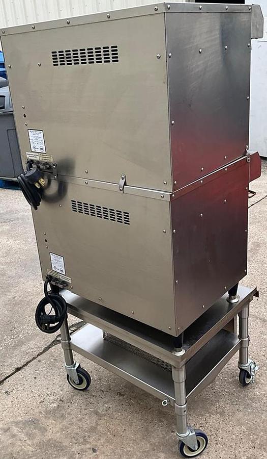 Used Quik’n Crisp greaseless double air fryer w/stand - ventless 