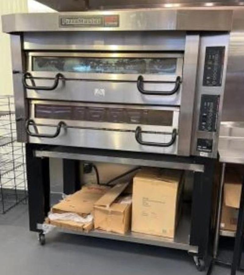 Used  PizzaMaster PM-722ED Electic Stone Pizza Oven - 2 available