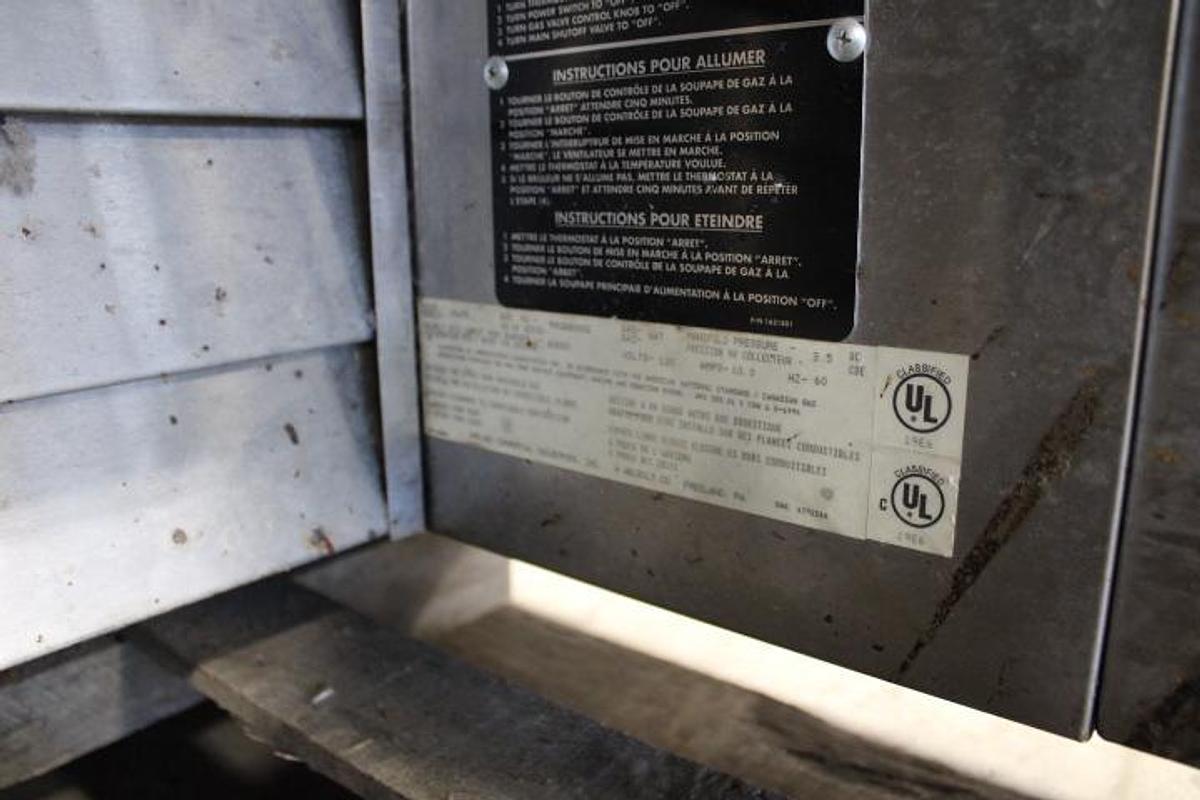 Used Garland G56PB Double Stack Air Deck Pizza Oven -  double stacked