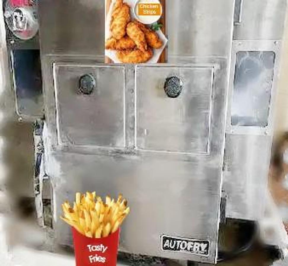 Used AutoFry Mini-C Stainless Steel Ventless Fryer   **Never Used**