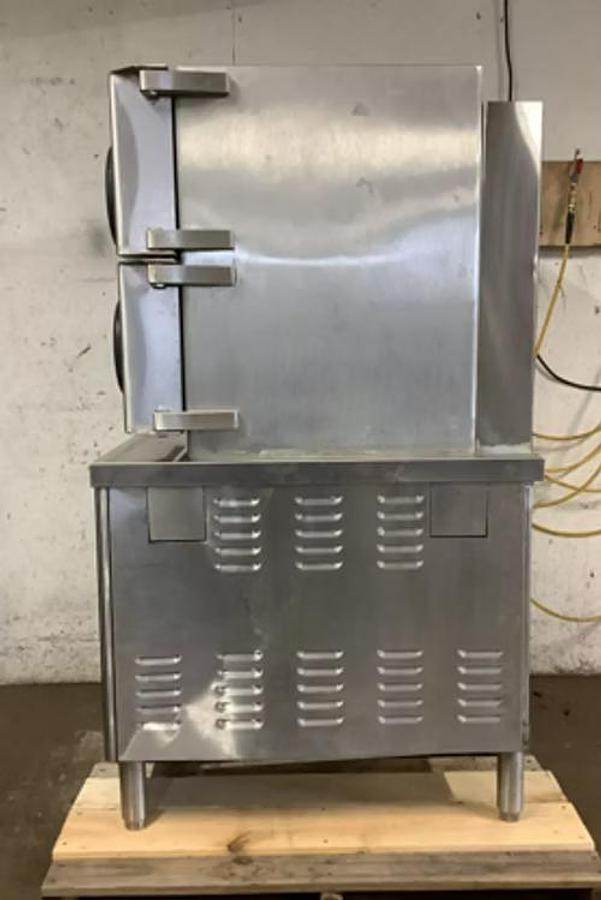 Used Market Forge Natural Gas Double Stack Commercial Steamer