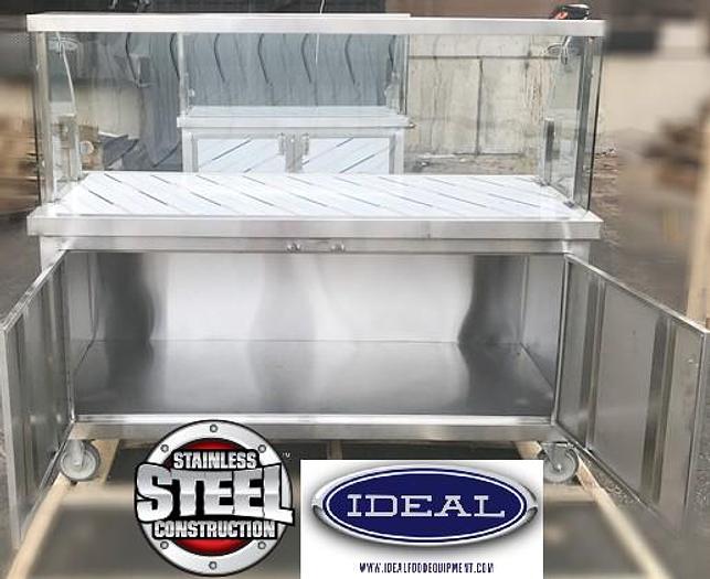 Stainless steel mobile cars - multi use -