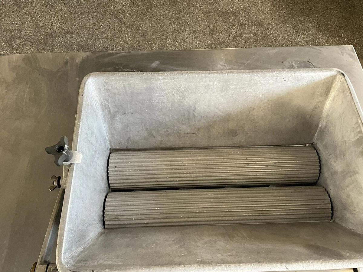 Used Used RHODES Kook-E-King manual Cookie Dough Cutter Depositor Machine hand crank