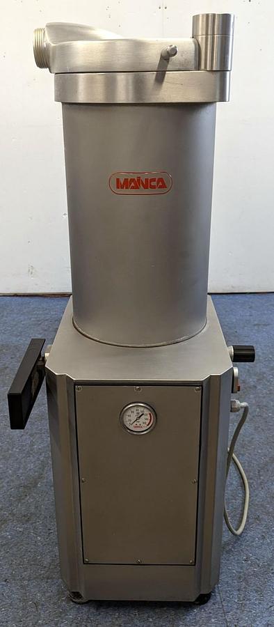 Used Mainca EM-30 Hydraulic Sausage Filler W/Funnel Tubes