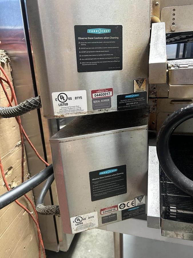 Refurbished Turbochef Stackable Hi-Speed Conveyor Ovens HC2020