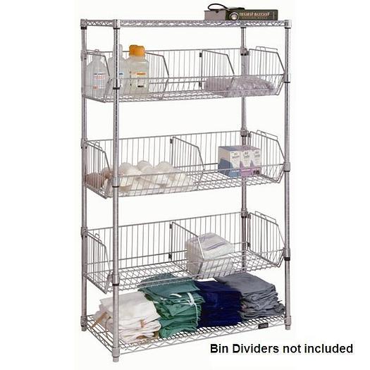 CHROME PLATED WIRE SHELVING - SEE MANY SIZES AND PRICES HERE