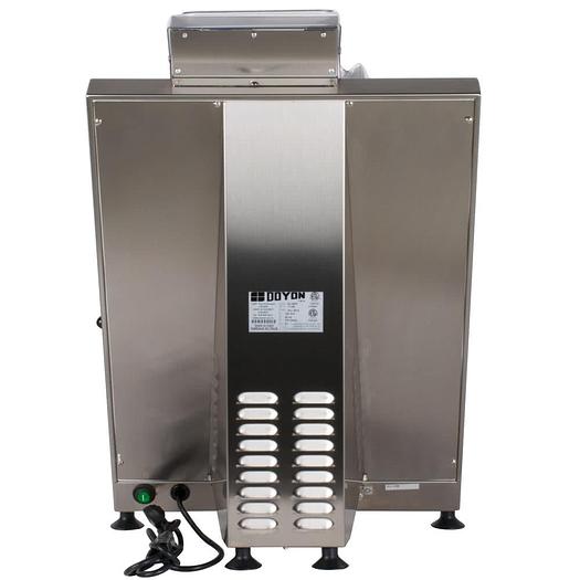 Doyon DL18DP Countertop 18" Dough Roller Sheeter, 250 Pieces/Hour - Two Stage, D